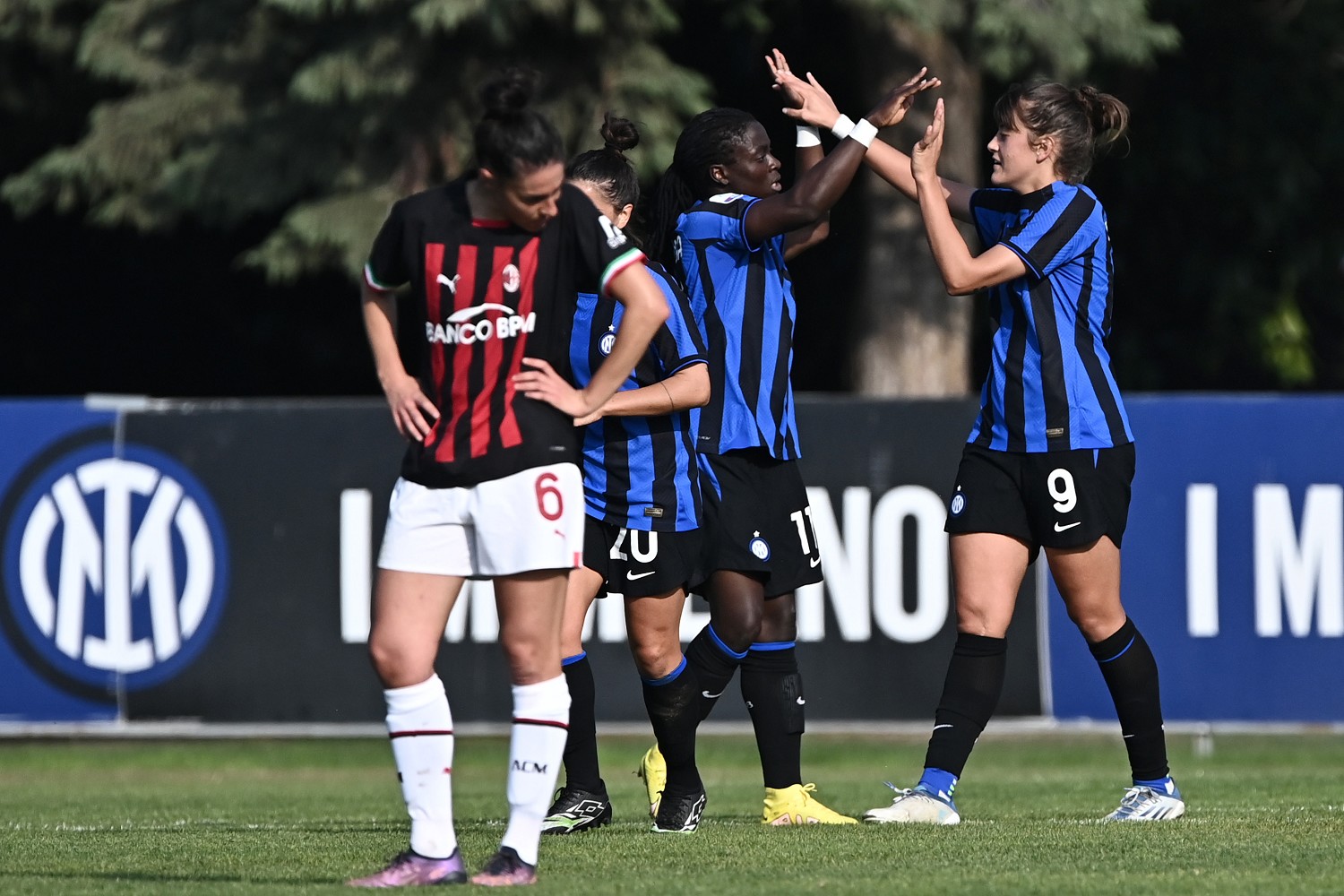 Pagelle Milan-Inter Women: TOP e FLOP al triplice fischio 26 esult gol Polli MG0 6296