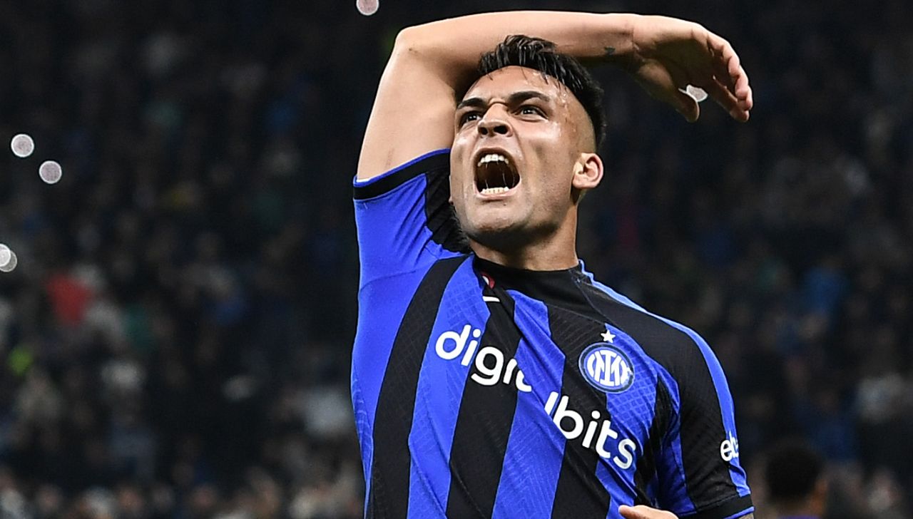 Inter Lazio, Lautaro celebra la doppietta - FOTO 26 jEXaCEb