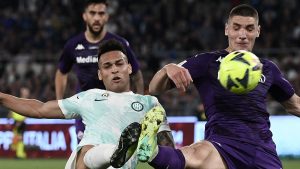 Fiorentina-Inter 1-2: doppio Lautaro, la Coppa Italia è nerazzurra