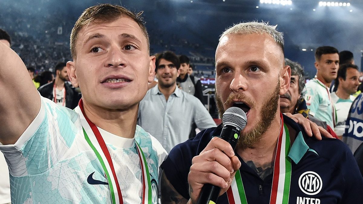 Barella, Lautaro e Dimarco gli "intoccabili" dell'Inter. Offerte da capogiro permettendo 26 Dimarco Barella