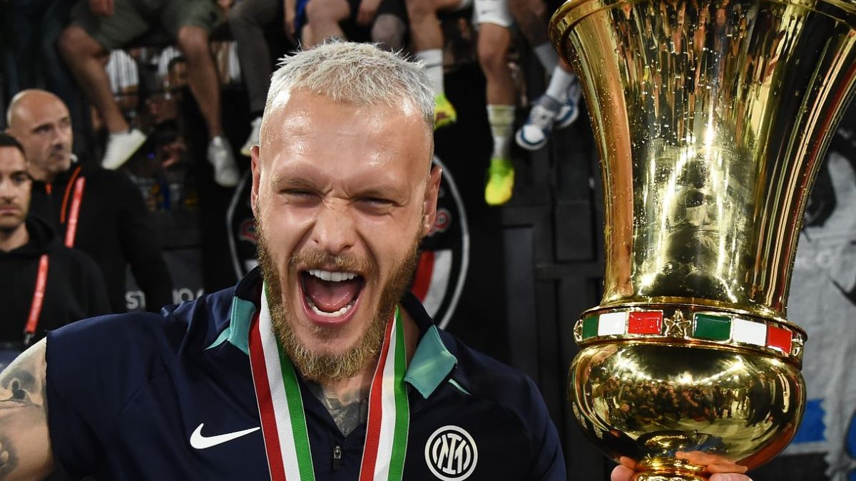 Coppa Italia, Dimarco scatenato con la Curva: cori solo a sostegno dell'Inter 26 Dimarco