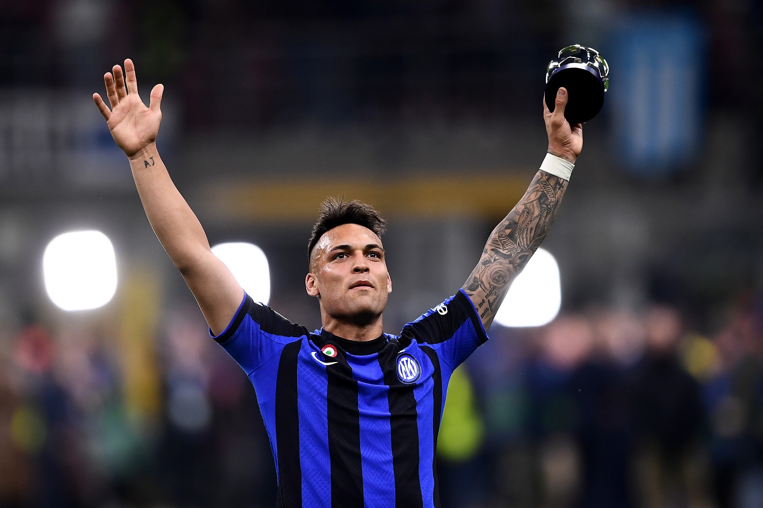 Lautaro: «Giocare la finale di Champions con l'Inter è un sogno» 26 Martinez MG6 3263