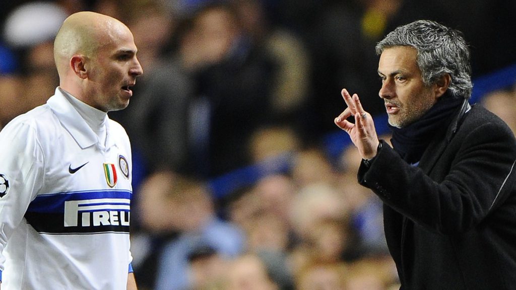 Cambiasso Mourinho