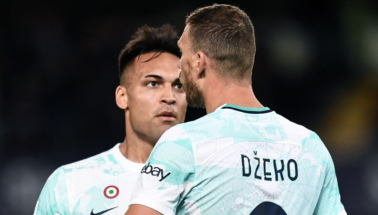 Inter, Inzaghi ritrova le punte e sorride. Doppiette per Lautaro e Dzeko con il Verona 26 RESgXLO