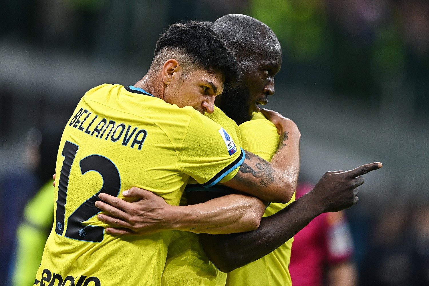 Trevisani: «Inter-Milan? Ricordo il 2003. Nerazzurri avanti, ma...» 26 esult gol Lukaku MG8 1252