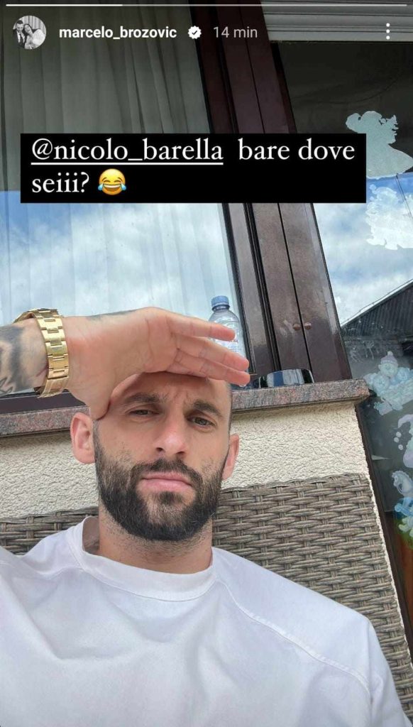 Brozovic all'Al Nassr? Lui stempera la tensione: «Dove sei Bare?» - FOTO 27 brozovic barella inter