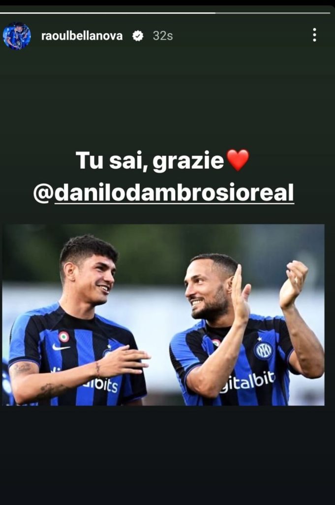 Inter, Bellanova saluta D'Ambrosio: «Per sempre un fratello maggiore» 28 7cce61f1 d79f 414c bf79 2b648b298f8b
