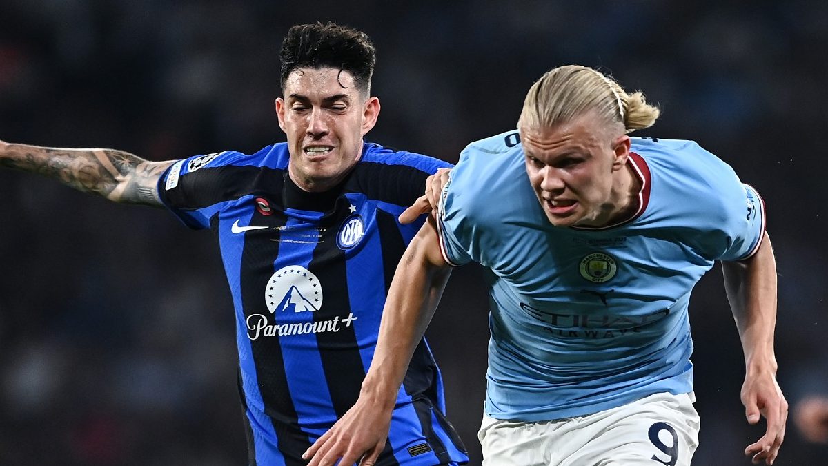 Alessandro Bastoni-Erling Haaland