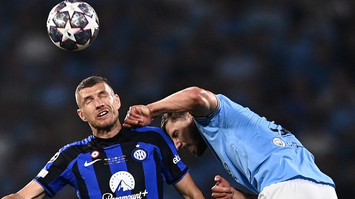 L'Inter sostiene la Fondazione Cannavò: all'asta la maglia di Dzeko 26 Edin Dzeko-Ruben Dias