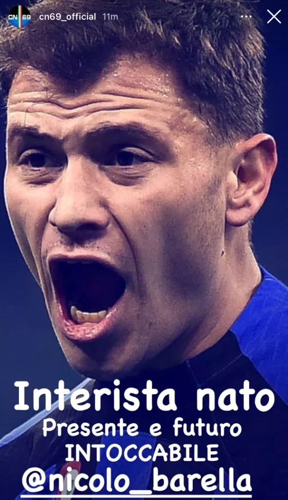 Barella, la Curva Nord si schiera: «Presente e futuro, è intoccabile» 27 c18f4638ecebf849969d7e49875f5fda.jpeg