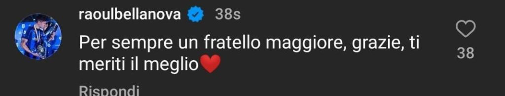 Inter, Bellanova saluta D'Ambrosio: «Per sempre un fratello maggiore» 27 d39815a1 6a47 4c57 9fb1 e3005fa4d0cc