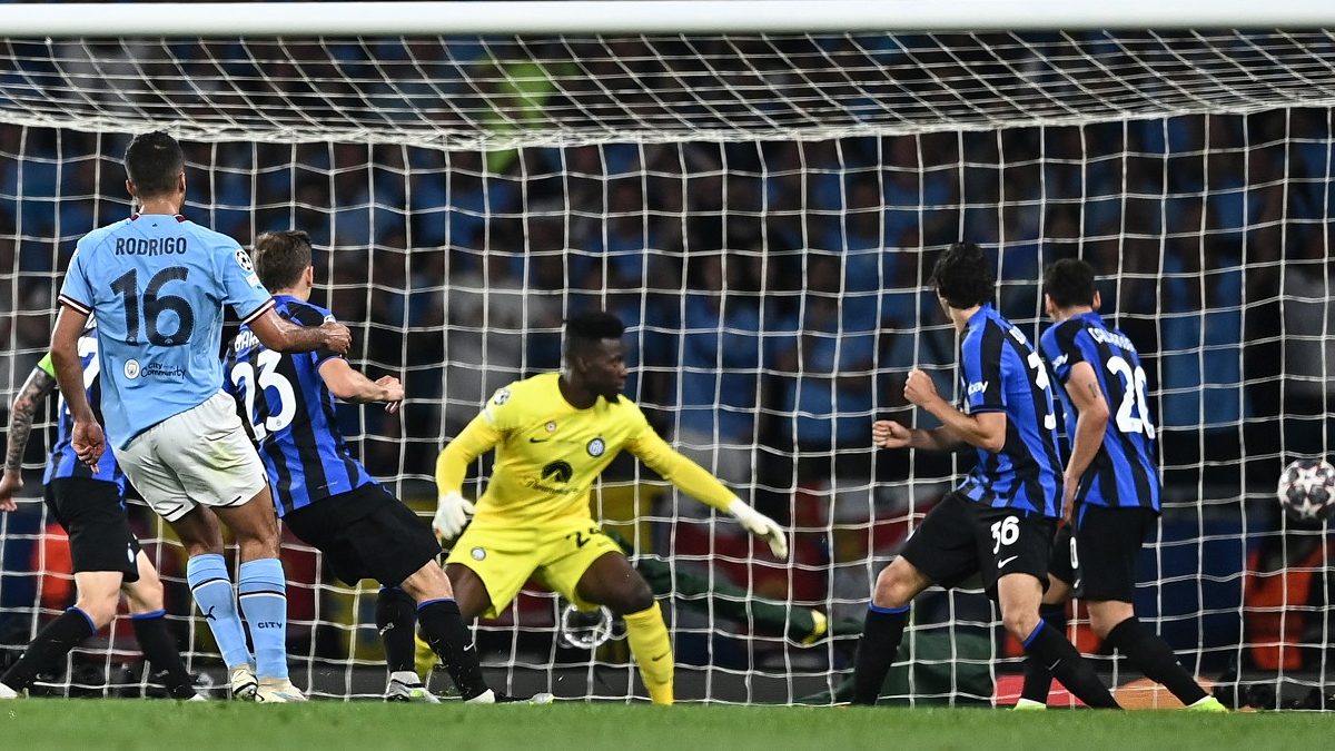 Inter 2023, giugno, triste epilogo: Rodri spezza il sogno Champions nerazzurro 26 gol Rodri