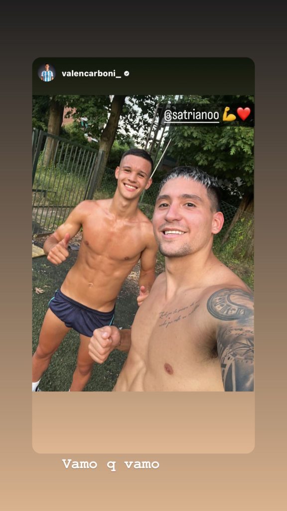 Satriano e Carboni a tutto gas: l'allenamento dei due 27 358803462 575855361397784 3537578200276509144 n