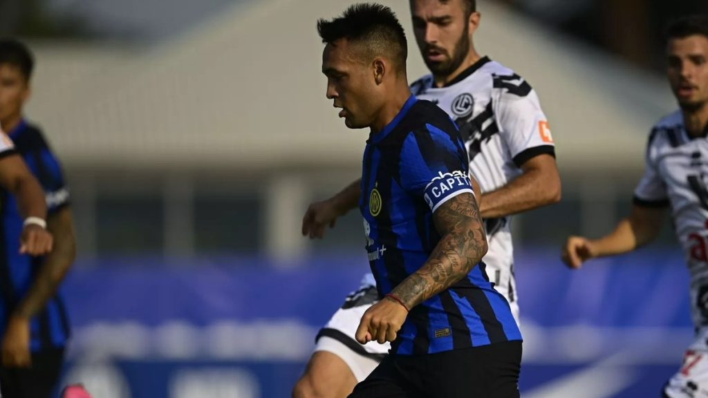 GOAL Inter-Pergolettese, uno due devastante con Esposito e Lautaro. Dimarco show 1 Lautaro Inter Lugano