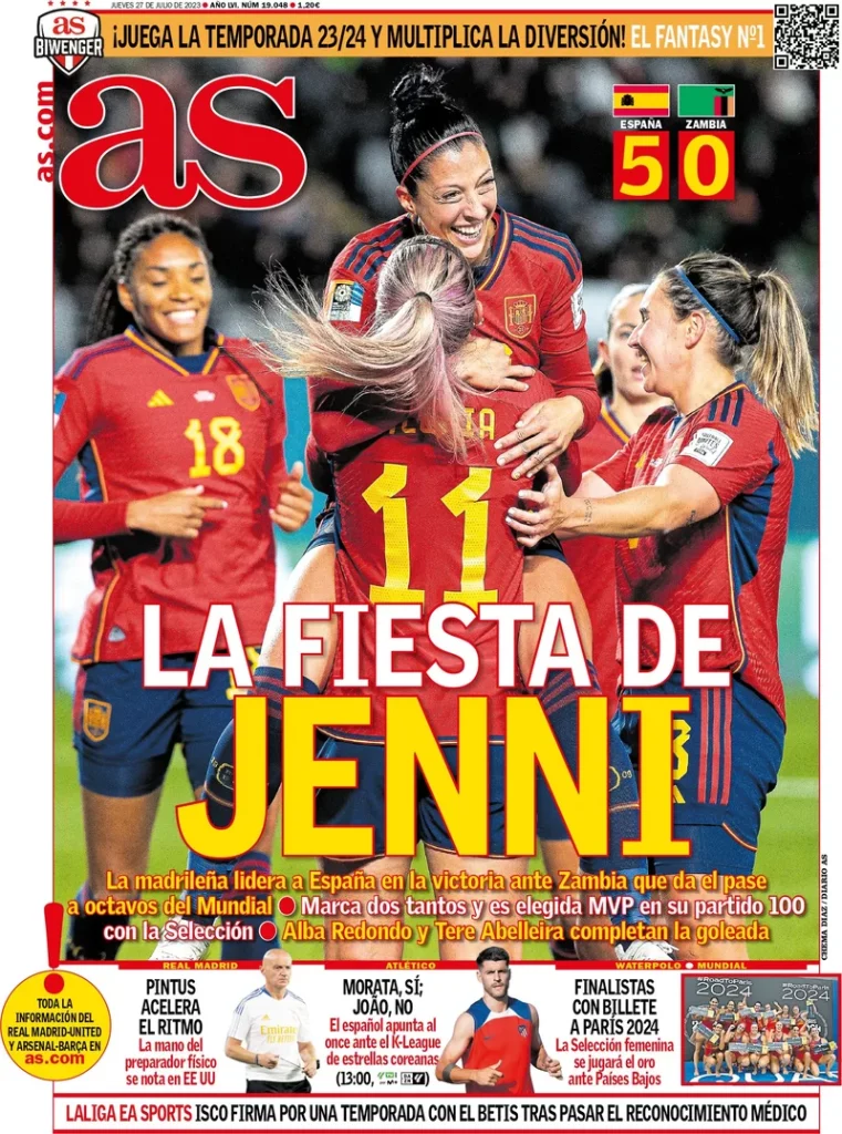 Le Prime Pagine dei Quotidiani Sportivi Internazionali - 27 luglio 28 as 002451491