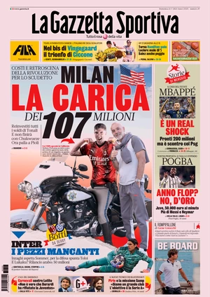 Le Prime Pagine dei Quotidiani Sportivi - 23 luglio 27 image 10