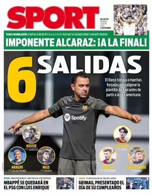 Le Prime Pagine dei Quotidiani Sportivi Internazionali - 15 luglio 31 image 8