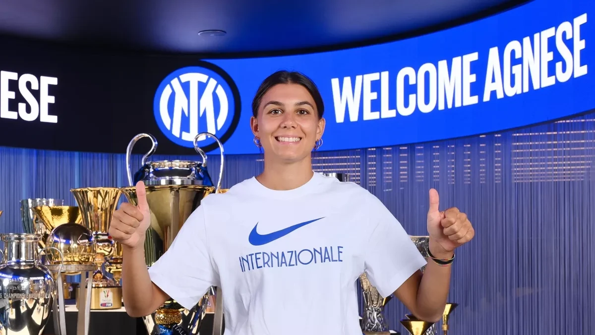 Bonfantini carica in vista del big match tra Roma e Inter Women -VIDEO 26 Agnese Bonfantini Inter Women