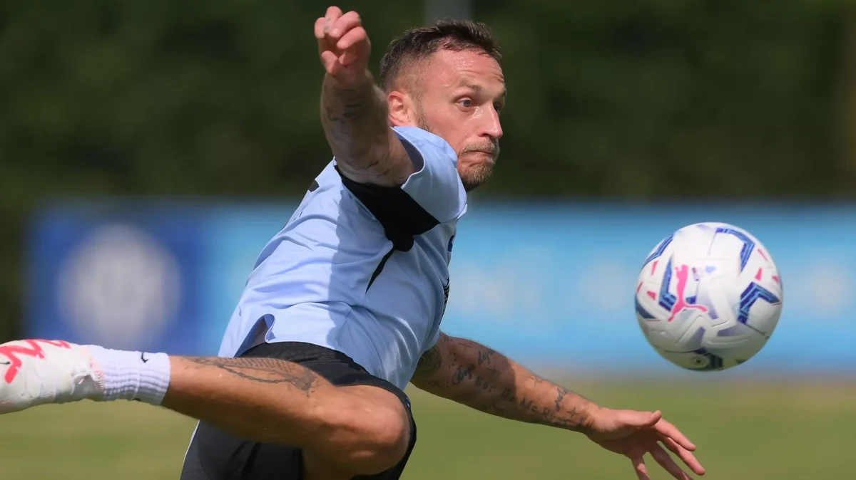Allenamento Inter, ecco come i nerazzurri si preparano alla Fiorentina -GALLERY 26 Inter, Arnautovic allenamento