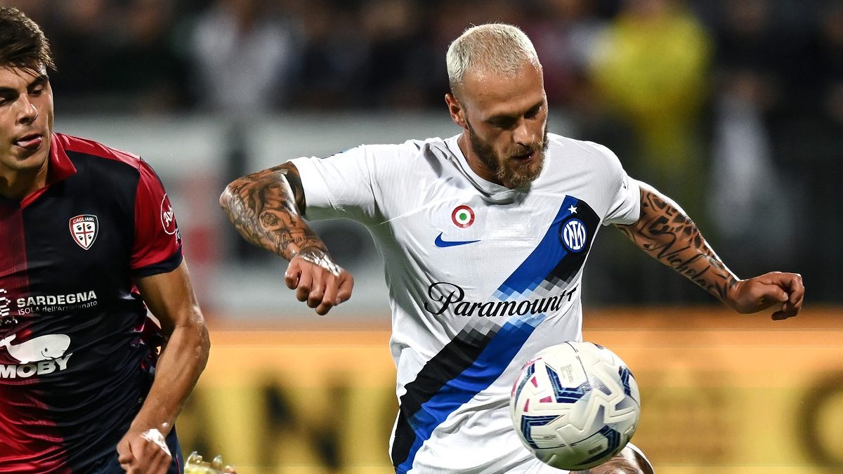 Dimarco, panchina per l'esterno dell'Inter. Accaduto solo una volta 26 Cagliari-Inter serie A