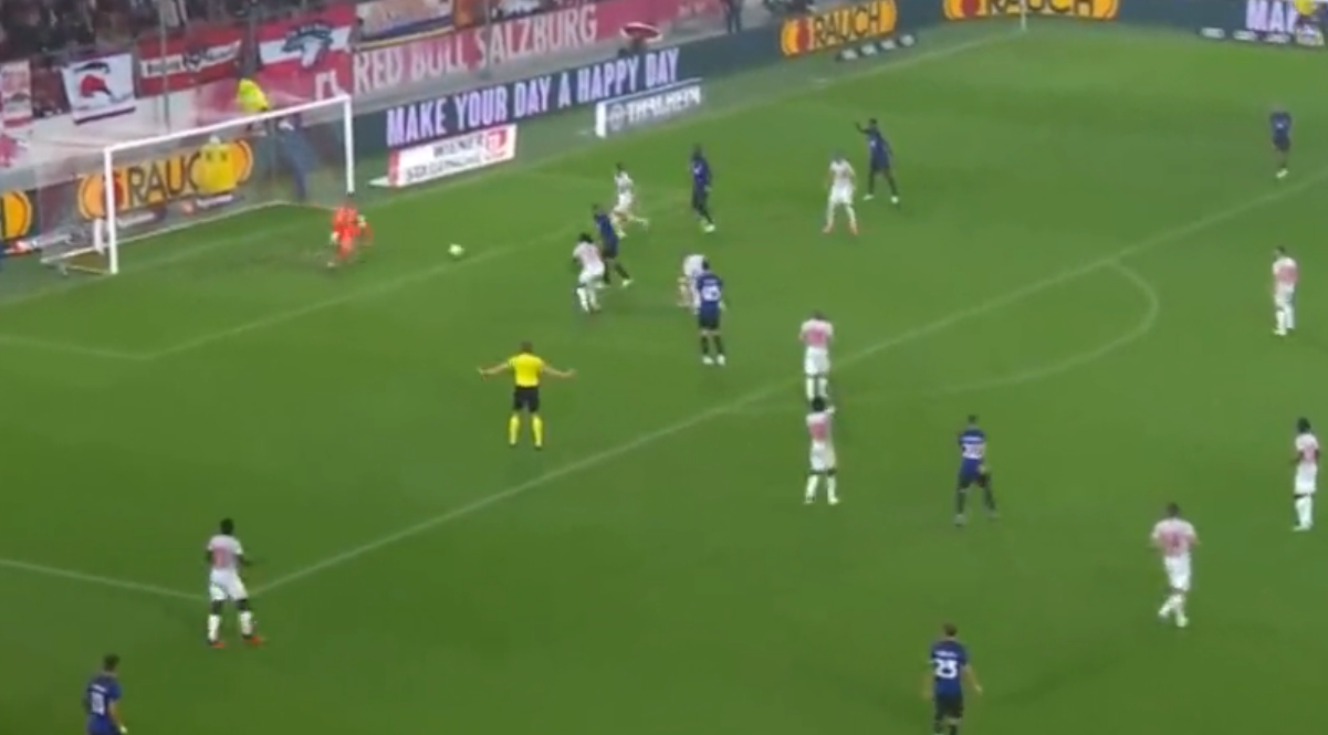 Salisburgo Inter, De Vrij porta i nerazzurri in vantaggio -VIDEO 26 salisburgo Inter De Vrij