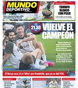 Le Prime Pagine dei Quotidiani Sportivi Internazionali - 13 agosto 29 image 5