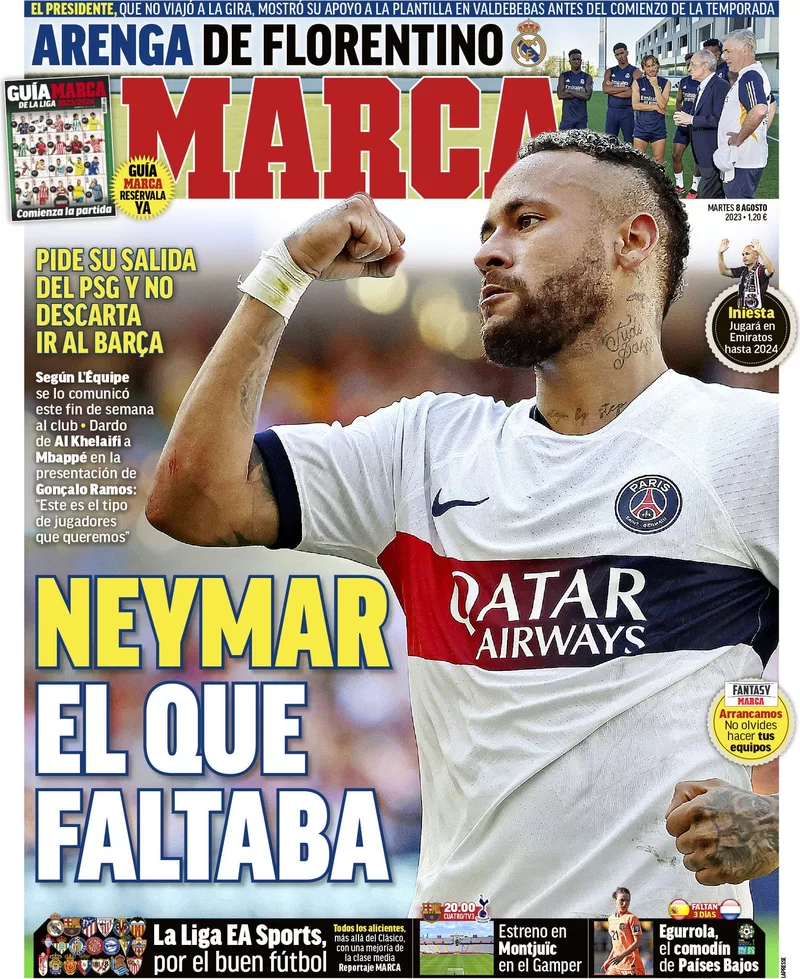 Le Prime Pagine dei Quotidiani Sportivi Internazionali - 8 agosto 30 marca 002632325