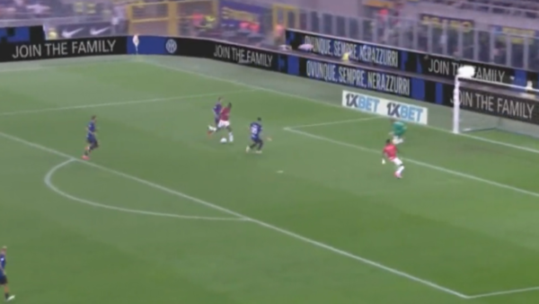 Inter Milan, gol Leao