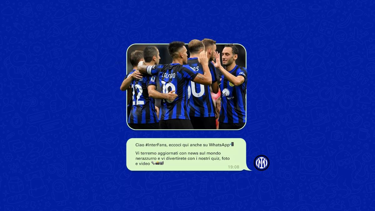 Inter, i nerazzurri sbarcano su WhatsApp! Le info per iscriversi 26 Inter Whatsapp