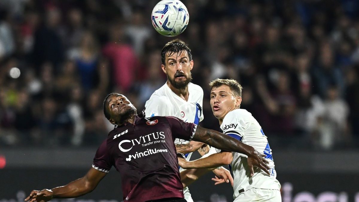 Salernitana Inter, Guarro boccia l'arbitraggio di Abisso 26 Jovane Barella Acerbi DB1 6359 e1696103995890