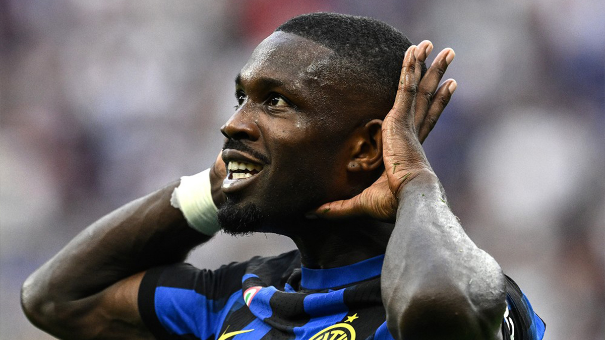Inter Fiorentina, eletto l'MVP della partita: è Marcus Thuram! 26 Thuram Inter Fiorentina 2