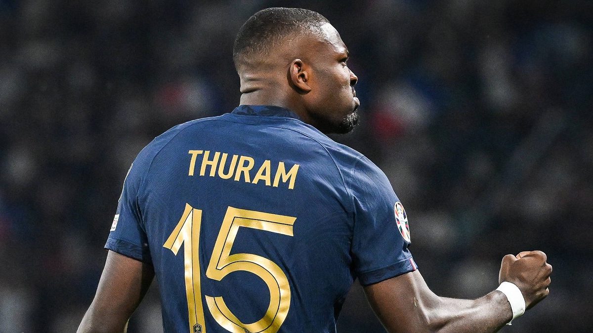 Inter, guarda Thuram: in Francia lo stroncano così a fine match 26 Thuram Francia