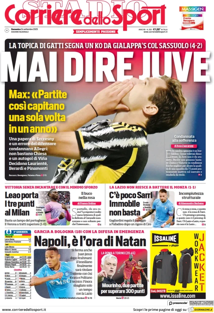 corriere dello sport 011202294