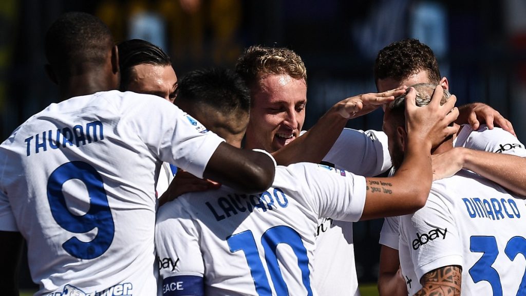 City e Inter, non solo Champions: il dato che accomuna le due squadre 1 esult gol Dimarco MP2 0234 e1695556955547