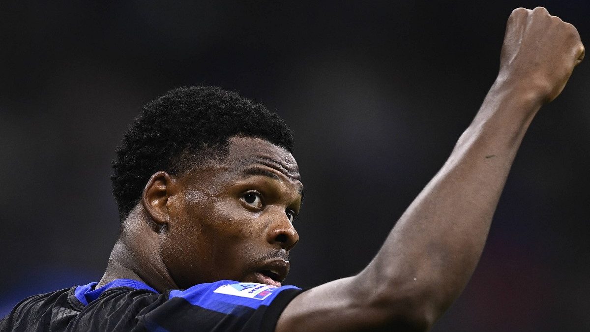 Dumfries a Inter TV: «Momento storico, è il primo scudetto per me» 26 Dumfries