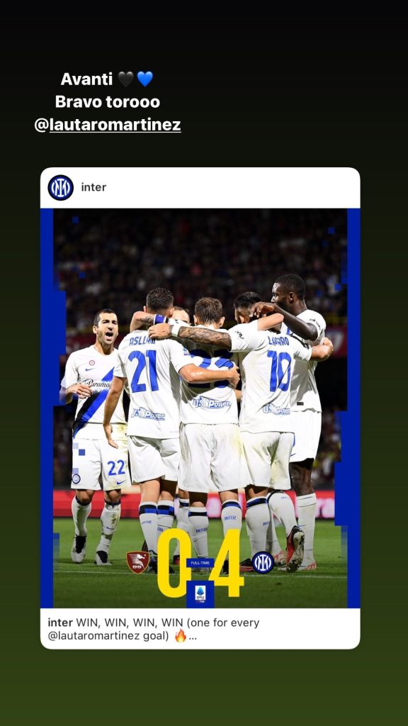 Frattesi esulta per la vittoria dei compagni: «Avanti, bravo Toro» 27 384266147 185117207943701 204788396654757997 n