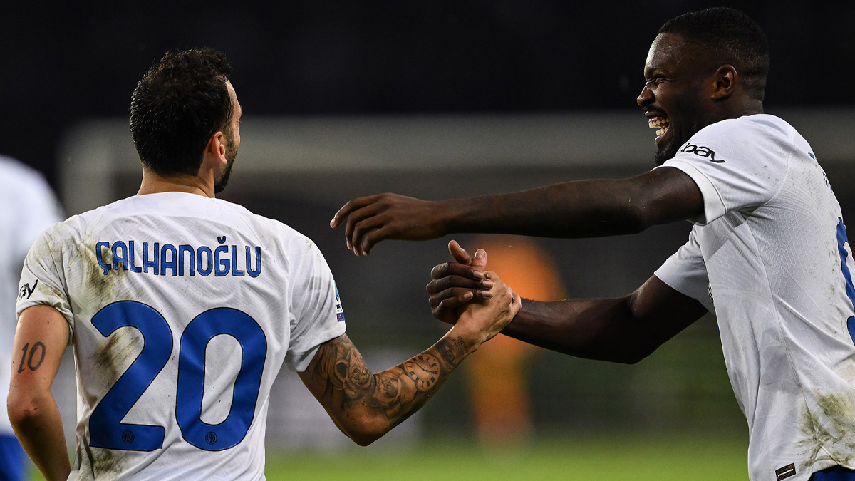 Calhanoglu e Thuram, aspettando l'Atalanta col sorriso -FOTO 26 Calhanoglu Thuram