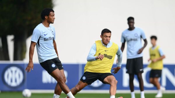Cuadrado Sanchez allenamento inter