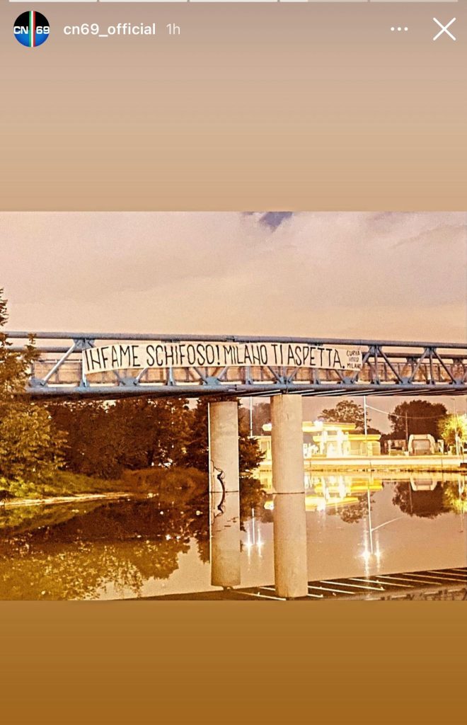 Lukaku, striscione della Curva Nord: «Infame schifoso! Milano ti aspetta» 27 Lukaku