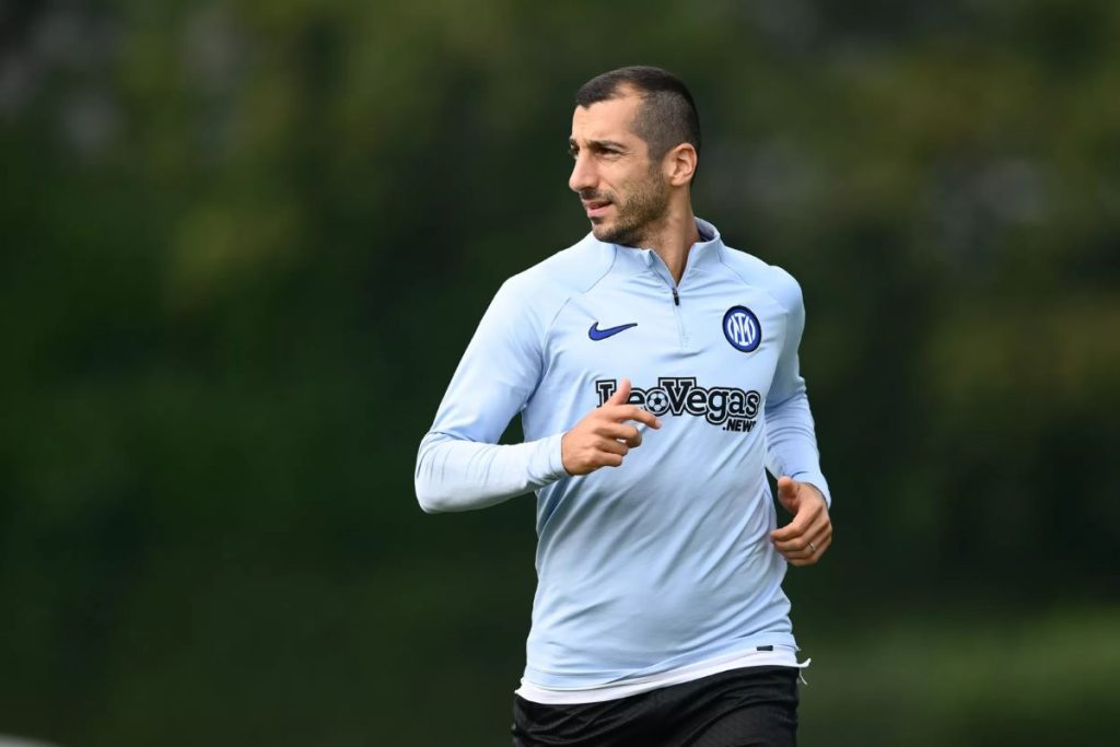 Verso Inter-Bologna, i nerazzurri tornano ad Appiano -FOTO 29 Mkhitaryan allenamento inter