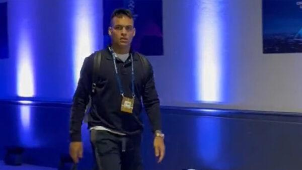 Screen Lautaro Inter Benfica pullman