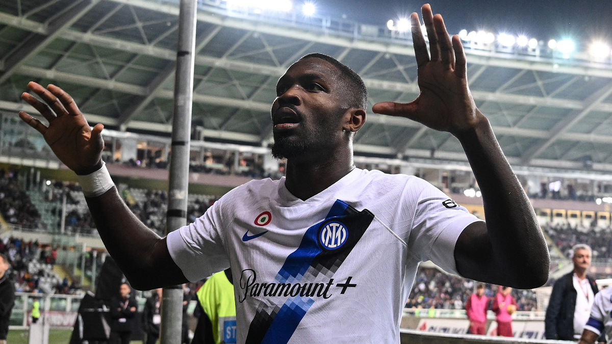 Marchetti: «Thuram, punto fisso per l'Inter in attacco» 26 Thuram Torino Inter1