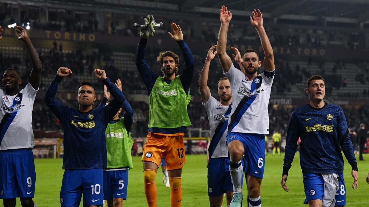 Torino-Inter, Polverosi: «Doveva vincere per forza e c'è riuscita» 26 esult a fine gara Inter CM2 5063 e1697913219197