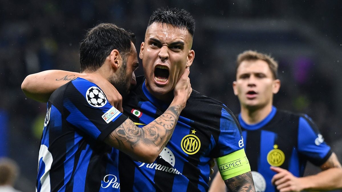 Inter, vittorie e gol: con la Roma va a nozze 26 esult gol Calhanoglu CM2 5986 e1698174531146