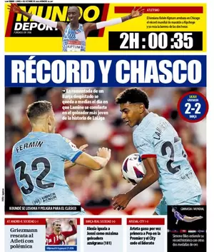 Le Prime Pagine Sportive Internazionali - 9 ottobre 31 image 10