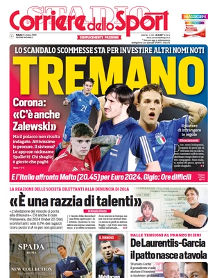 Le Prime Pagine Sportive Nazionali – 14 ottobre 28 image 20