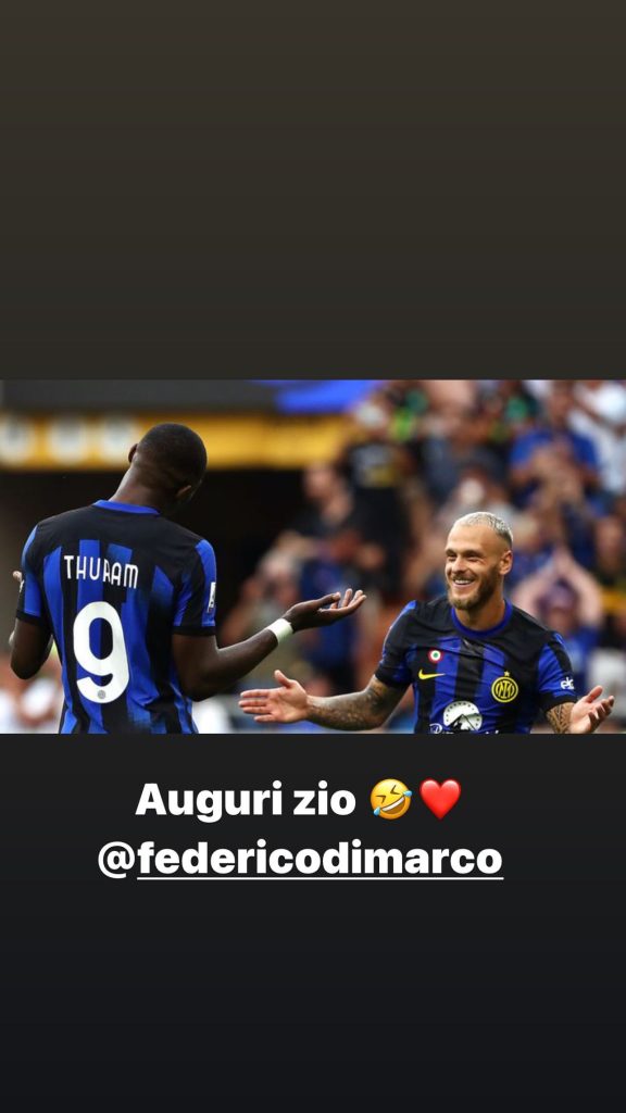 Thuram, gli auguri a Dimarco per il compleanno - FOTO 27 400033611 1089336445560611 3531339919194864567 n