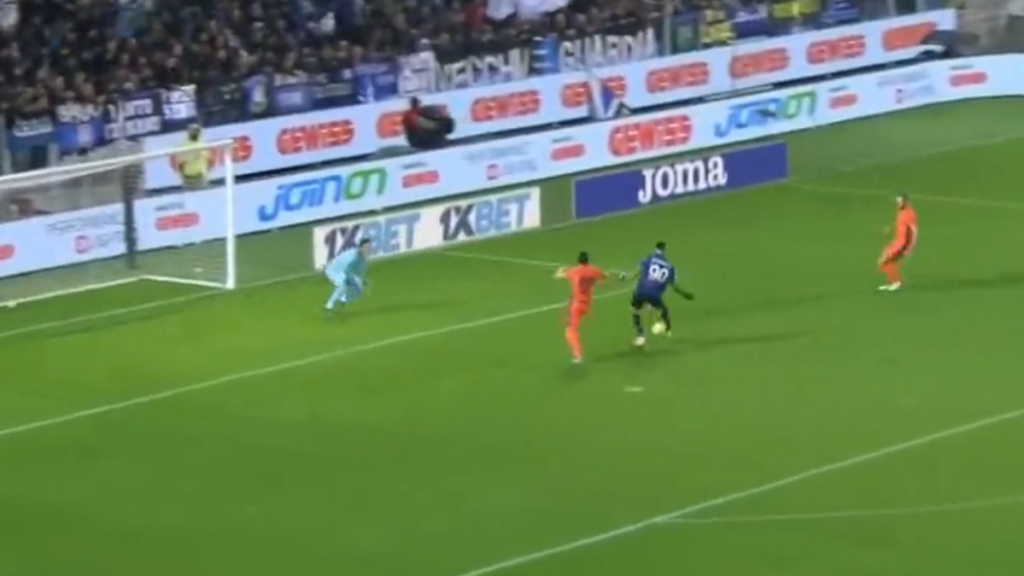 Atalanta Inter, gol Scamacca