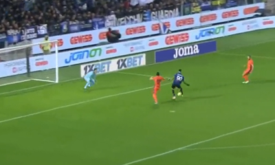 Atalanta Inter, gol Scamacca