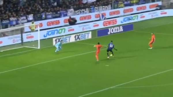 Atalanta Inter, gol Scamacca